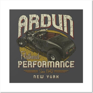 Ardun Flathead Performance Posters and Art